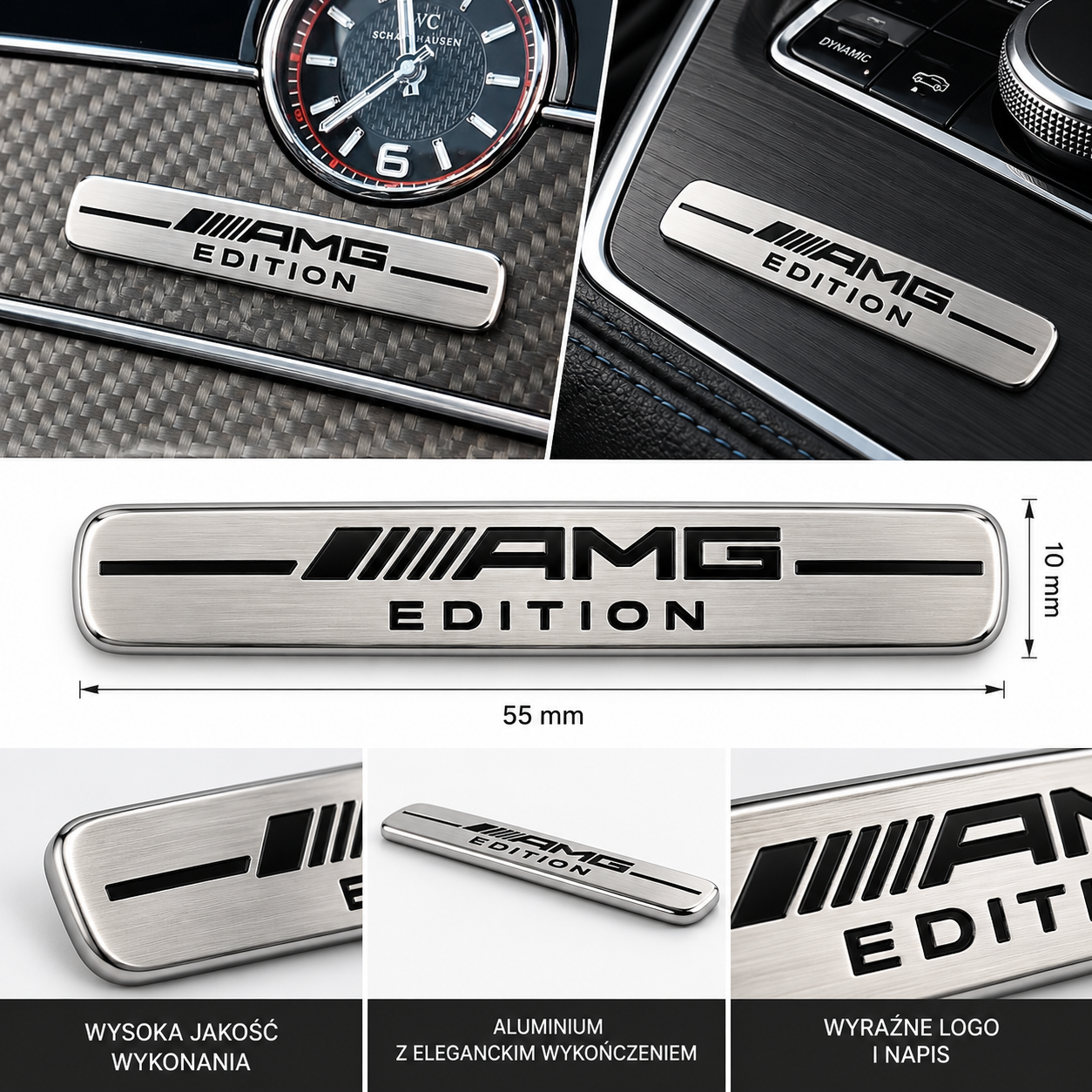 Emblem Mercedes AMG Final Edition metal - Image 3