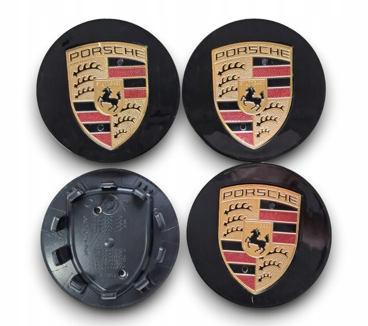 4x Dekielek Porsche 65 mm 95B601150A zestaw komplet Macan Panamera Taycan - obrazek 4