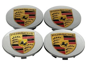 4x Dekielki Porsche Cayenne Panamera 76 mm, zestaw komplet