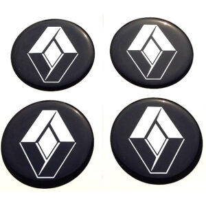 4x Наклейки на ковпаки Renault 56 mm, комплект