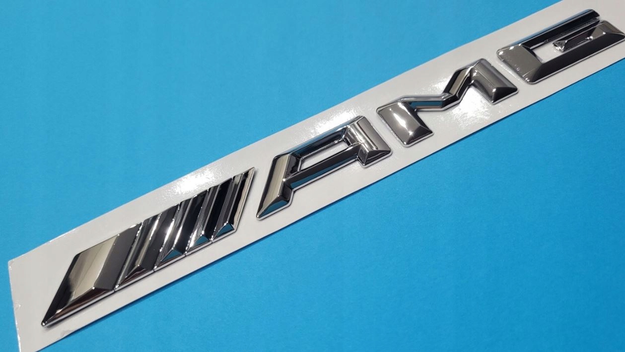 EMBLEMAT ZNACZEK MERCEDES AMG METALOWY - obrazek 2