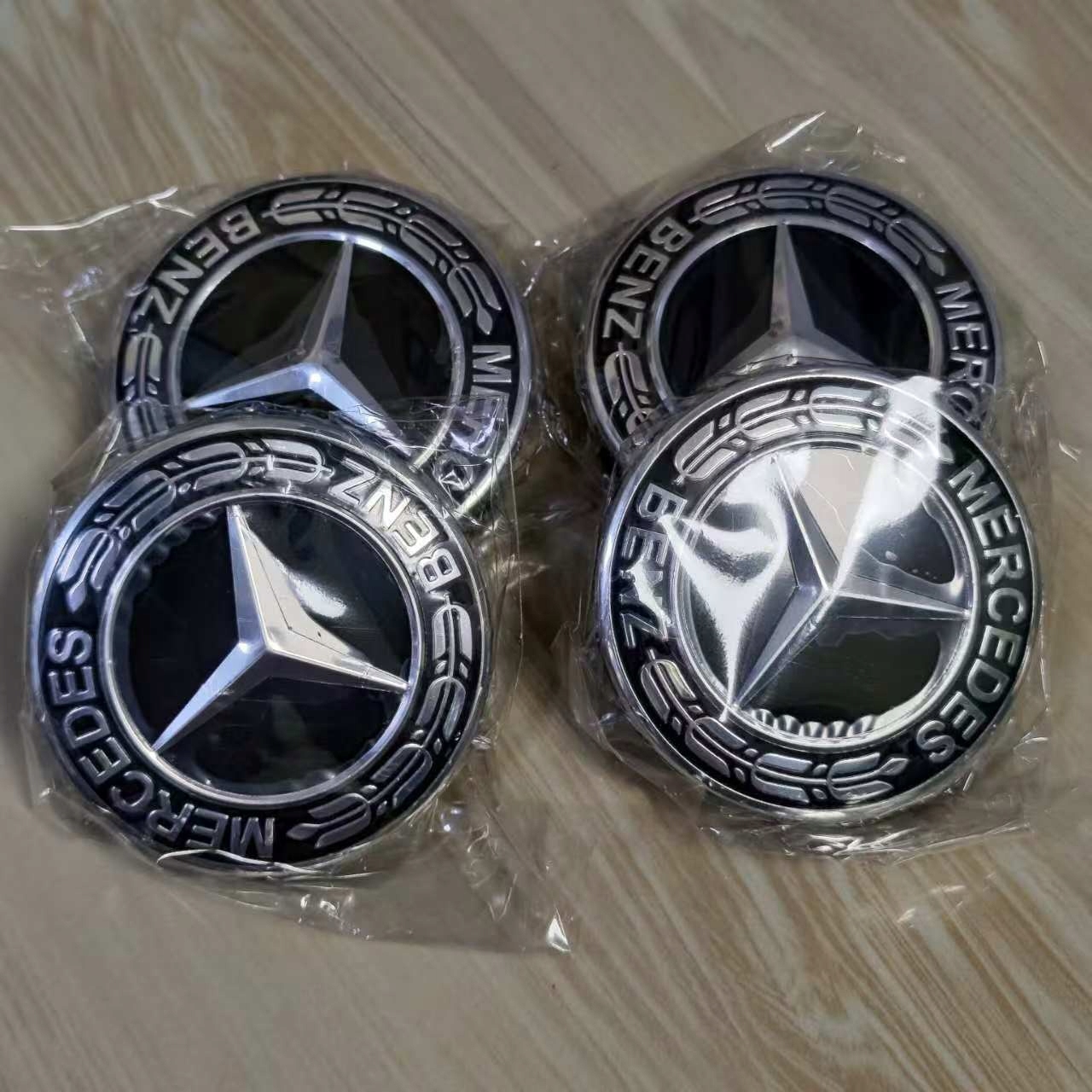 4x Dekielek Mercedes OE 75 mm Mercedes-Benz dekielki AMG - obrazek 5