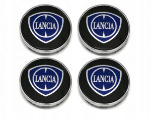 4x Hubcaps Lancia 60 mm, complete set