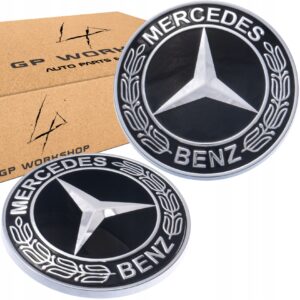Emblem Mercedes W204 W205 57 mm na bonnet