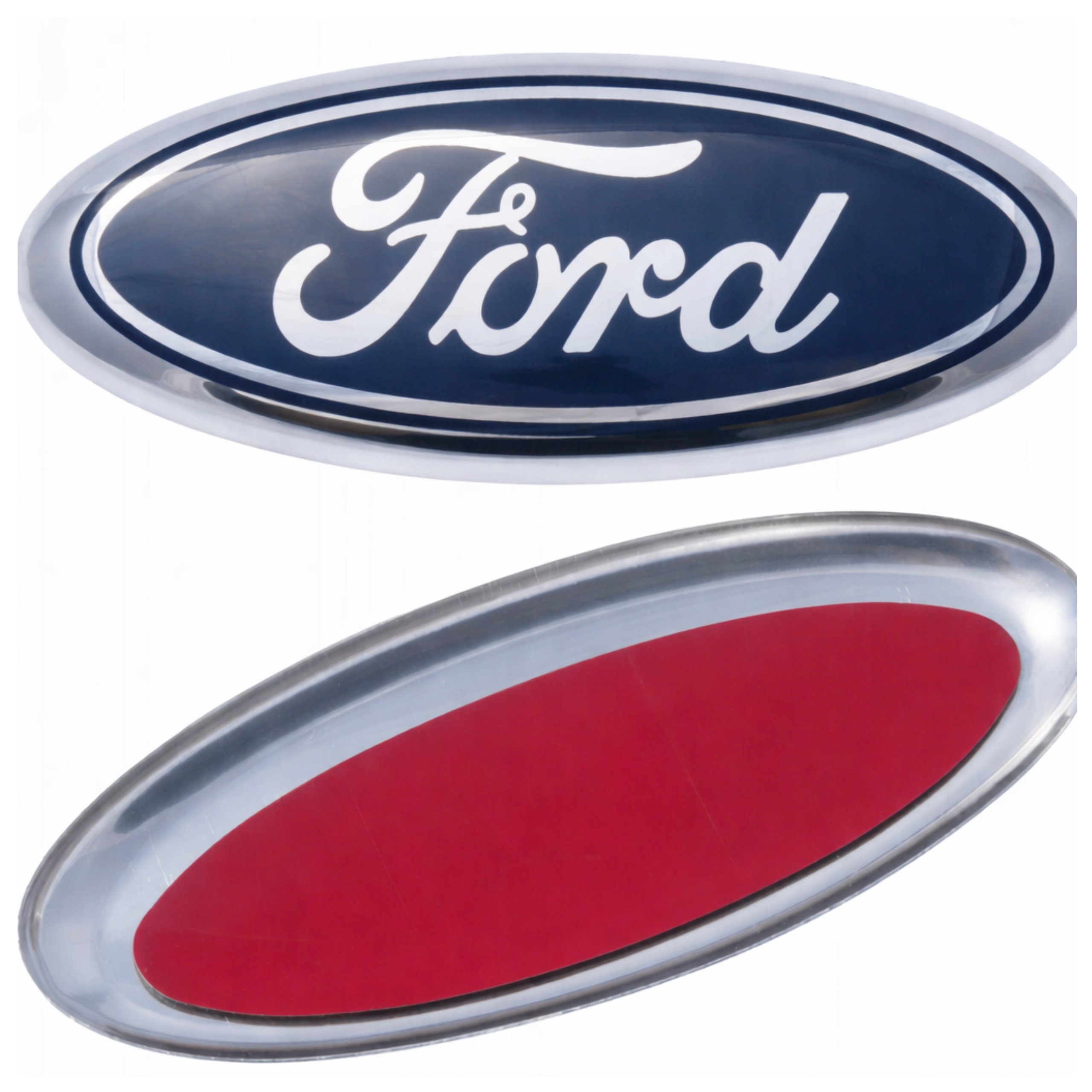 Emblemat samochodowy Ford czarny 144x57 mm
