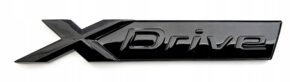 Emblemat BMW M Power M Power czarny
