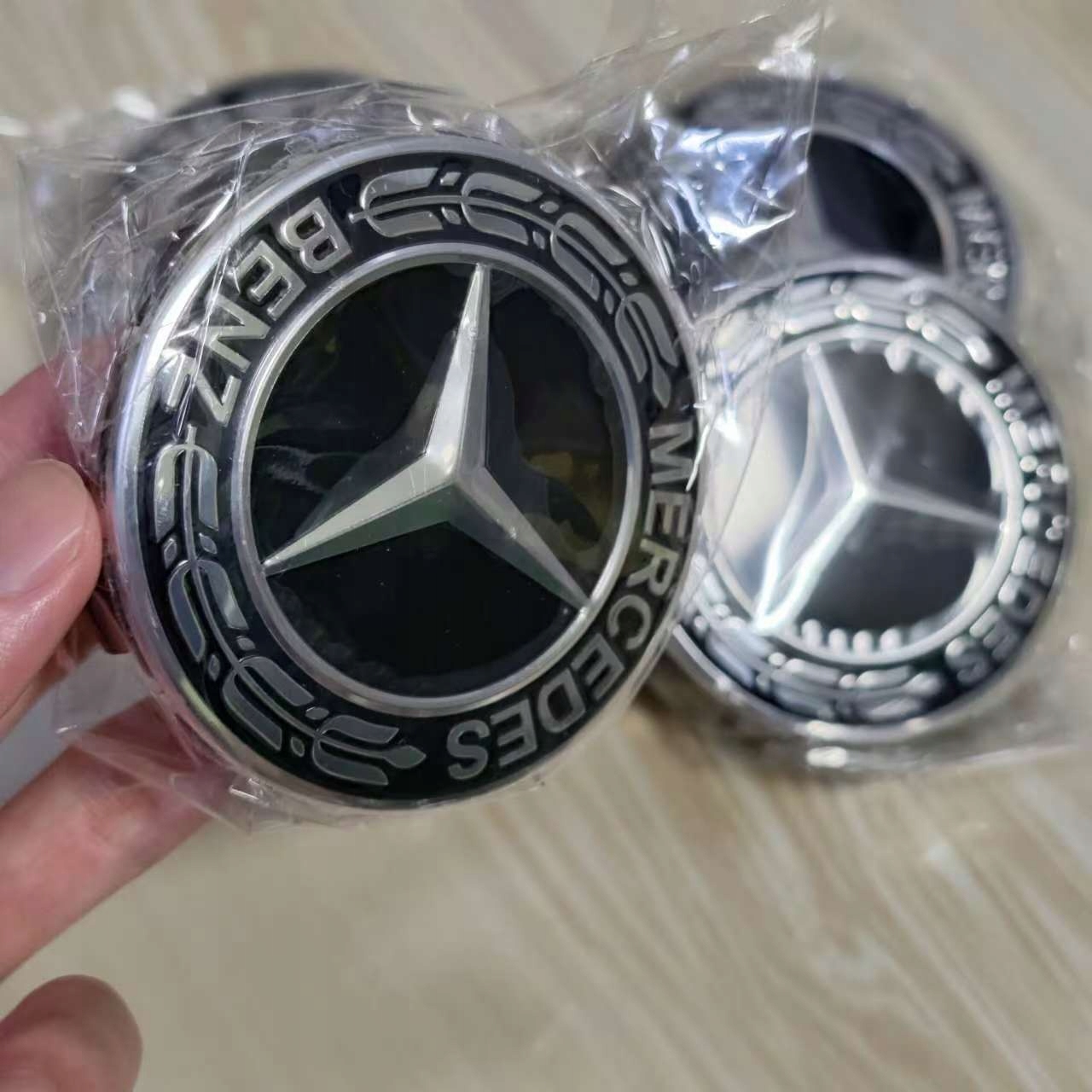 4x Dekielek Mercedes OE 75 mm Mercedes-Benz dekielki AMG - obrazek 6