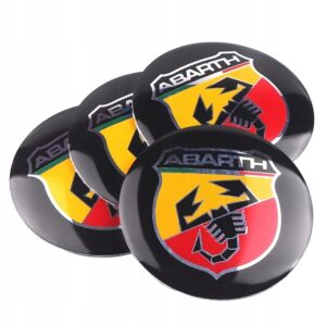Dekielek Abarth 60 mm Fiat 1PCS/SW-ABRT-F/FLG