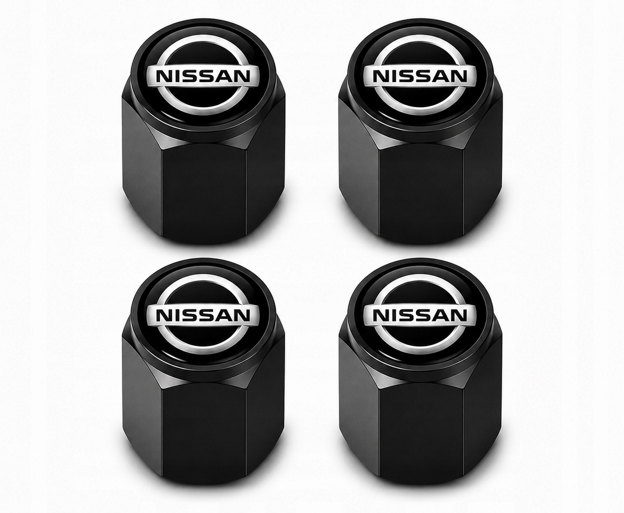 Wentyle 4M 4x nakrętki na wentylki kapturki do Nissan