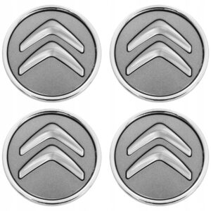 4x Dekielki Citroen 60 mm, zestaw komplet