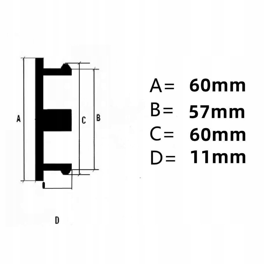 Dekielek 60 mm Fiat DEKIELKI-FIAT-60mm - obrazek 5