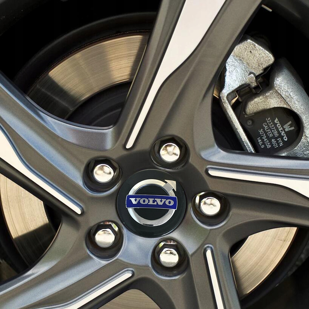 Dekielek 64 mm volvo znaczki 64mm/61mm Polestar R-Design - obrazek 3