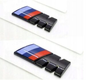 Emblemat BMW M Power M Power 72 x 27 mm na klapę bagażnika