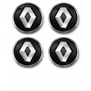 4x Dekielki Renault 57 mm, zestaw komplet