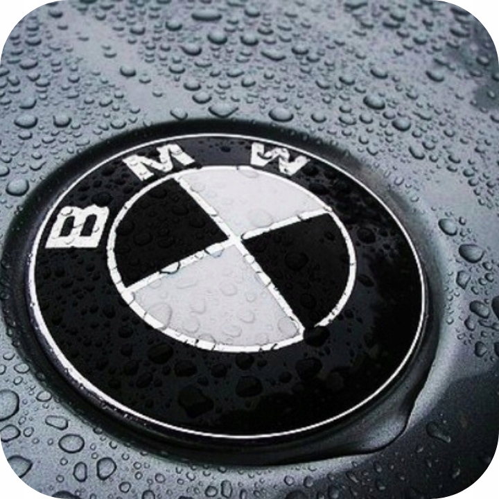 ZNACZEK PRZÓD TYŁ KOMPLET 82mm 74mm DO BMW E46 E60 E90 F10 F30 X3 X5 - obrazek 6