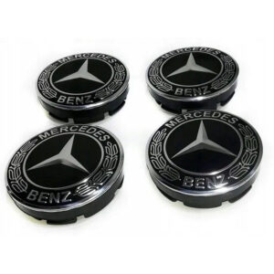 4x Dekielki Mercedes 56 mm, zestaw komplet