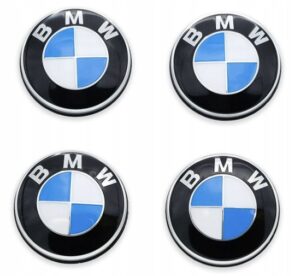 4x Наклейки на ковпаки BMW 56 mm, комплект