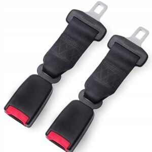 2x przedłużacz pasa bezpieczeństwa do samochodu fotelika adapter 21cm