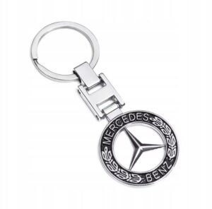 Mercedes-Benz Breloczek metalowy okrągły
