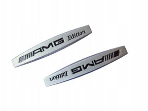 2x Emblematy Mercedes Edition AMG błotnik na błotnik