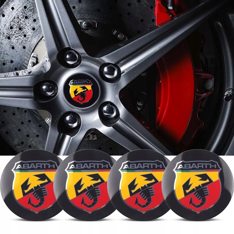 Dekielek Abarth 56 mm Fiat 1PCS/SW-ABRT-F/FLG - obrazek 4
