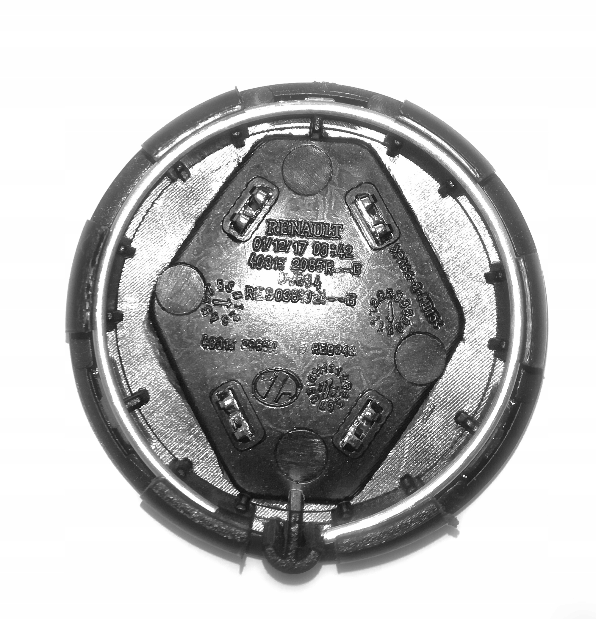 4x Dekielek 57 mm Renault dekielki 57 mm - obrazek 4