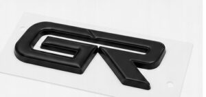 EMBLEMAT ZNACZEK LOGO GR SPORT DO TOYOTY KLEJONY NA KLAPĘ BAGAŻNIKA