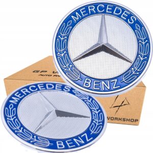 Emblem Mercedes W204 W205 57 mm na bonnet