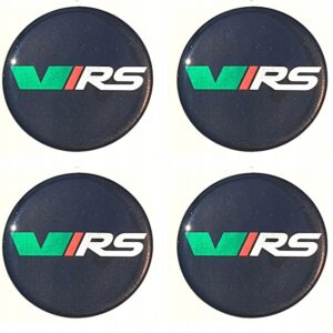 NAKLEJKI NA KOŁA FELGI KOŁPAKI VRS 56 MM 60 MM