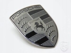 Emblemat Porsche Turbonite na maskę 95C853601A