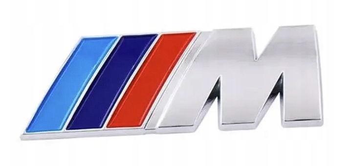 Emblemat samochodowy Sticker BMW M Power 45x15 mm