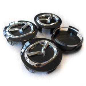 4x Hubcaps Mazda 57 mm, complete set