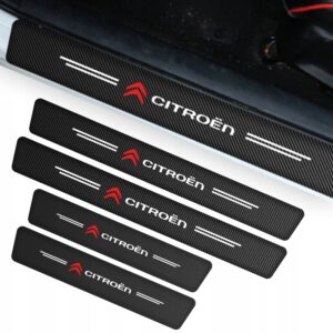 4x Наклейки на пороги Citroen, комплект