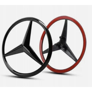 Emblem Mercedes na boot lid black