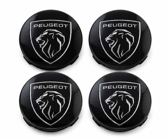 4x Dekielek Peugeot OE 4x dekielki 60mm do Peugeot nowe