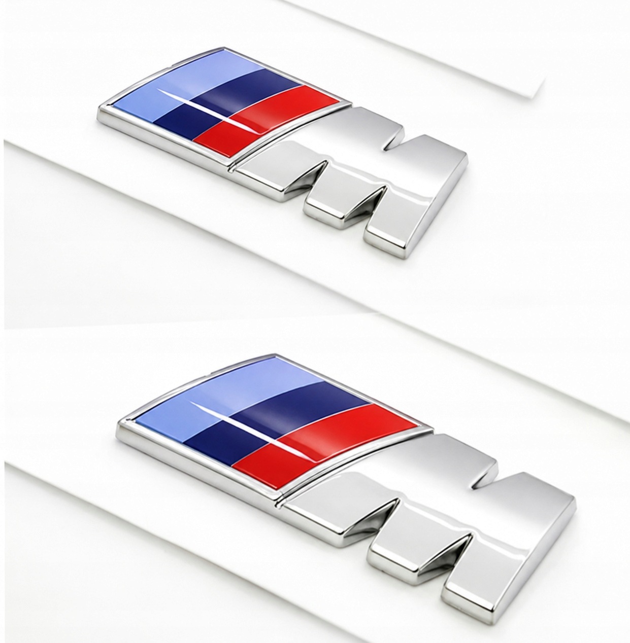 2x Emblemat samochodowy Sticker BMW M Power 45x15 mm