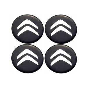 4x Наклейки на ковпаки Citroen, комплект