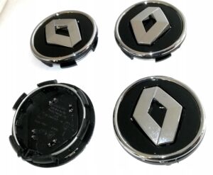 4x Dekielki Renault 57 mm, zestaw komplet