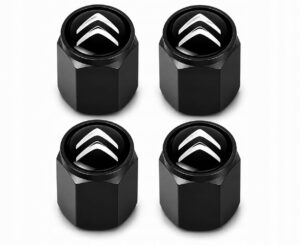 Valve caps Citroen OE 4x nakrętki na wentylki kapturki do Citroen