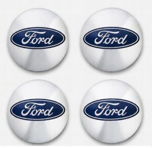 Hubcap Ford OE 54 mm 4x Hubcaps Chrom do Ford