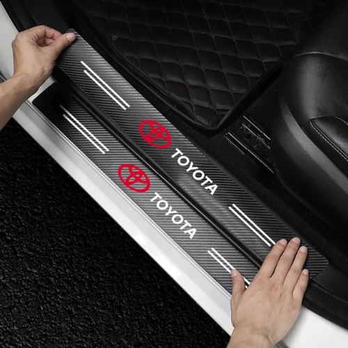Naklejki ochronne na progi do Toyota 4 szt - obrazek 2