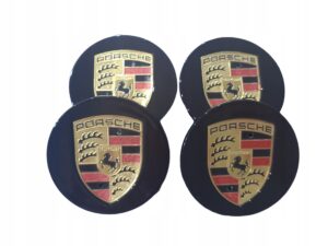 4x Dekielki Porsche Cayenne Panamera 76 mm, zestaw komplet