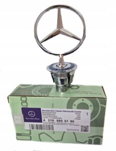 Emblem Mercedes metal 57 mm na bonnet chrom A2108800186