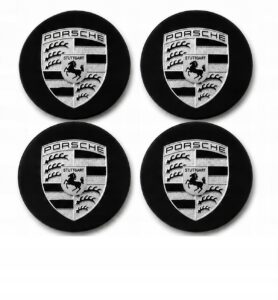 4x Dekielki Porsche Cayenne Panamera 76 mm, zestaw komplet