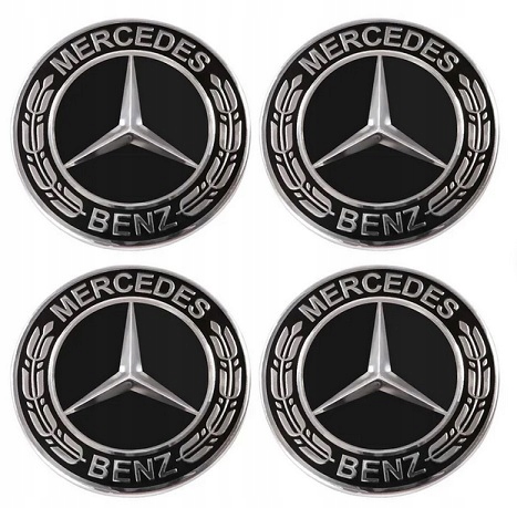 Dekielek 65 mm Mercedes-Benz naklejki alu mercedes 65
