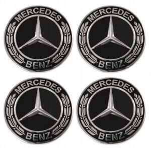 Наклейки на ковпаки на диски 56 mm Mercedes-Benz