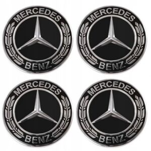 Naklejki na dekielki do felg 56 mm Mercedes-Benz