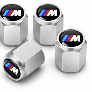 Wentyle BMW OE 4x BMW M Power nakrętki na wentyle zestaw