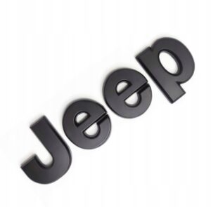 Емблема Jeep 3D 140 x 41 mm чорний