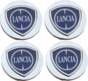 4x Hubcaps Lancia 60 mm, complete set